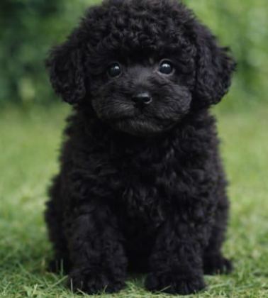 SİMSİYAH POODLE BEBEKLER