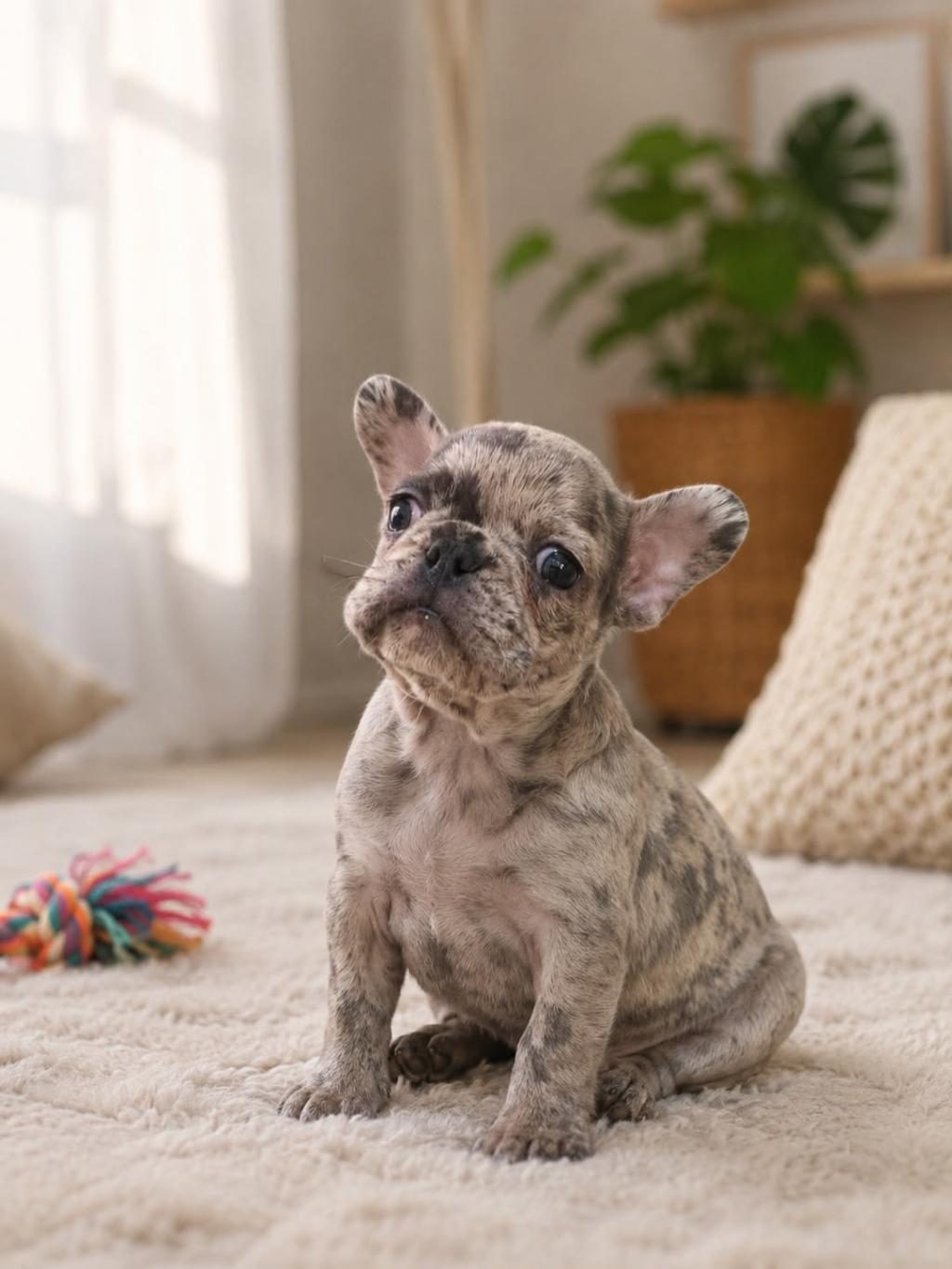 MERLE FRENCH BULLDOG ERKEK YAVRUMUZ YENİ AİLESİNİ BEKLİYOR