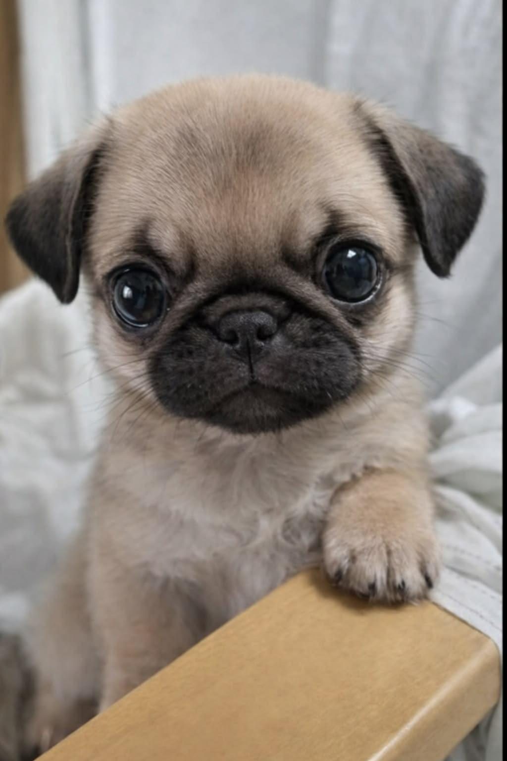 IRK SAĞLIK GARANTİLİ SAFKAN BONCUK GÖZLÜ PUG MOPS