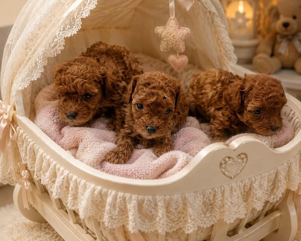 TOY POODLE YAVRULAR